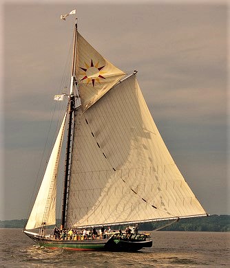 Sailing on the Clearwater